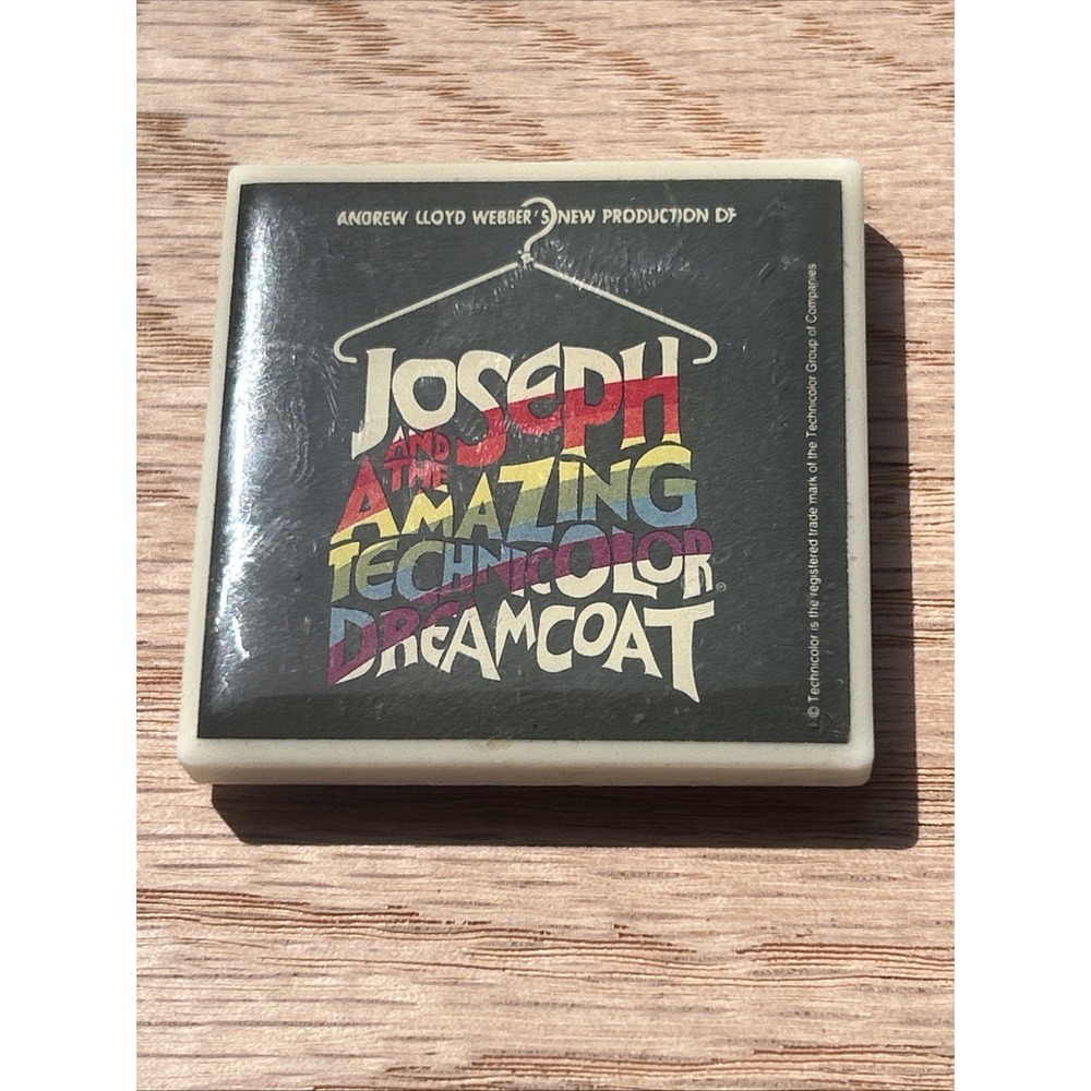 "Joseph and the Amazing Technicolor Dreamcoat"  Souvenir  Magnet Jon Secada‎